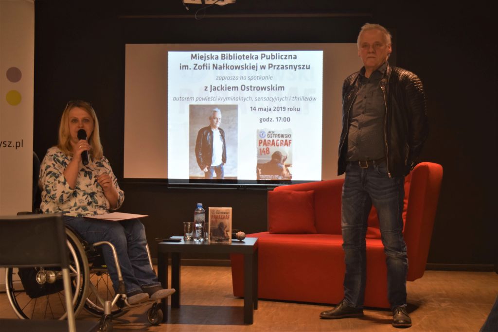 Spotkanie autorskie z Jackiem Ostrowskim - relacja