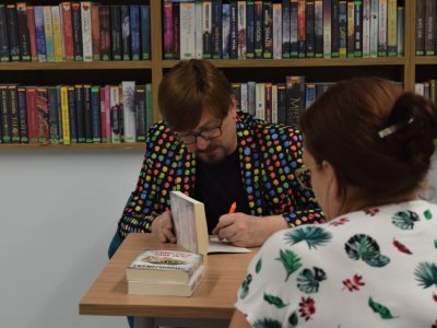 Spotkanie z  Alkiem Rozińskim - relacja