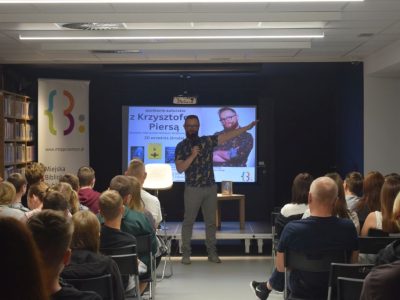 Spotkanie autorskie z Krzysztofem Piersą - relacja
