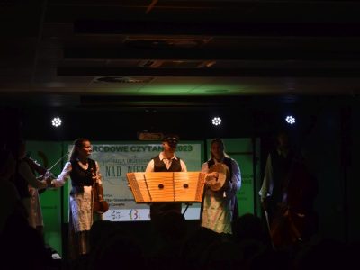 Narodowe Czytanie 2023 oraz koncert Kapeli "Trzy Czwarte" - relacja