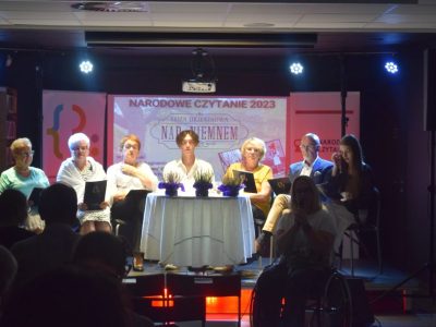 Narodowe Czytanie 2023 oraz koncert Kapeli "Trzy Czwarte" - relacja