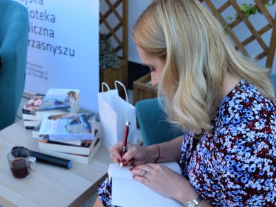 Spotkanie autorskie z Krystyną Mirek
