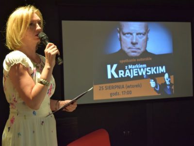 Spotkanie autorskie z Markiem Krajewskim - relacja
