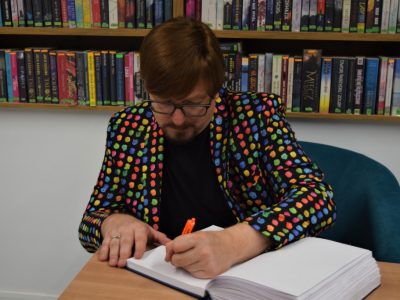 Spotkanie z  Alkiem Rozińskim - relacja