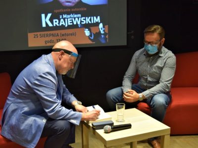Spotkanie autorskie z Markiem Krajewskim - relacja