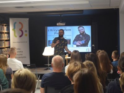 Spotkanie autorskie z Krzysztofem Piersą - relacja